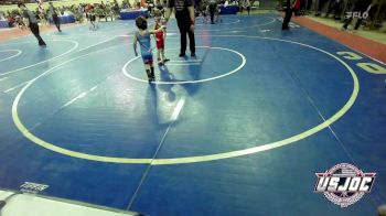 46 lbs Round Of 32 - Carter Irwin, Smith Wrestling Academy vs Chandler Robinson, Saints Youth Wrestling Club