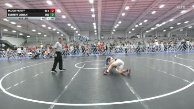 152 lbs Rr Rnd 1 - Jacob Perry, NC United Select - HSB vs Emmett Logan, Doughboy Black - HSB