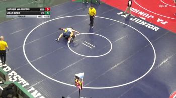 172 lbs Final - Joshua Wasnieski, Moon Area vs Colt Sipes, Altoona