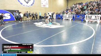 152 lbs Champ. Round 2 - Nicholas Garone, Central East vs Turner Yanagisawa, Mayfair