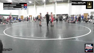 109 kg Semifinal - Beckett Loughren, Immortal Athletics WC vs Chase Clapier, Askren Wrestling Academy