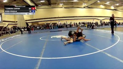 117 lbs Cons. Round 1 - Averi Colella, Purdue University Club vs Camara Carter, Georgetown College