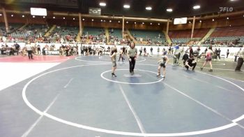 65 lbs Consi Of 4 - Jackson Griffin, Choctaw Ironman vs Zander Yaney, Bulldogs Jr Wrestling