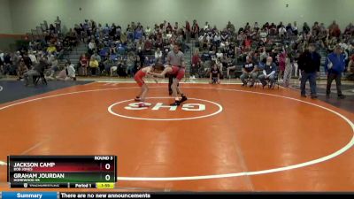 105 lbs Round 3 - Jackson Camp, Bob Jones vs Graham Jourdan, Homewood Hs