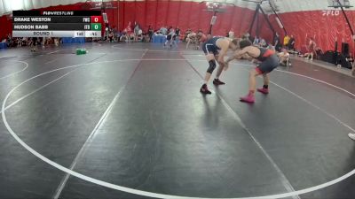 158-162 lbs Round 1 - Hudson Babb, Illinois Top Dawgs vs Drake Weston, FZ Wrestling Club