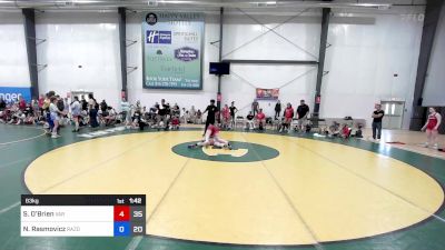 63 kg Rr Rnd 2 - Sage O'Brien, Virginia Red vs Noelle Rasmovicz, Razor Blue