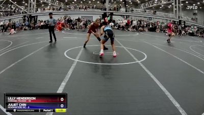 107 lbs Finals (2 Team) - Lilly Henderson, Cordoba Trained vs Juliet Chin, Headhunters WC