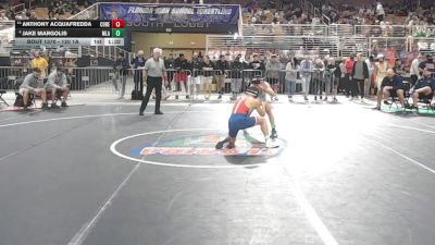 120 1A Cons. Semi - Jake Margolis, Mater Lakes Academy vs Anthony Acquafredda, Cocoa Beach