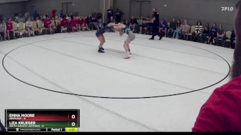 103 lbs Round 5 (8 Team) - Liza Krueger, South Dakota Lightning vs Emma Moore, Kentucky