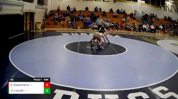 145 lbs Cons. Semi - Dominick Liscotti, Yough vs Gabe Doppelhauer, Greensburg Salem