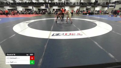 215 lbs Round Of 16 - Zachary Caldwell, St Francis vs Javen Taff, Sayville