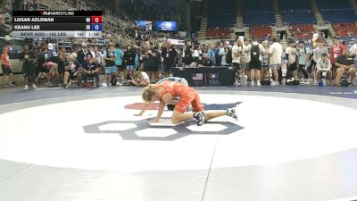 165 lbs Champ. Rd Of 128 - Logan Adleman, Michigan vs Keanu Lee, South Dakota
