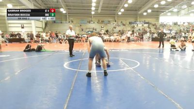 138 lbs Rr Rnd 3 - Gabrian Bridges, GT 4238 - HSB vs Brayden Boccia, Doughboy Black - HSB