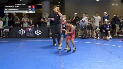 67 lbs Cons. Quarters - Nicholas Sosa, Heatwave vs Matthew Danby, Team Tugman