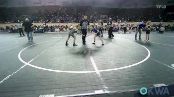 70 lbs Round Of 16 - Anabelle Coberly, Newcastle Youth Wrestling vs Brax Lankford, Clinton Youth Wrestling