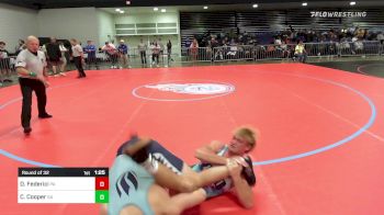 170 lbs Round Of 32 - Dom Federici, PA vs Connor Cooper, GA