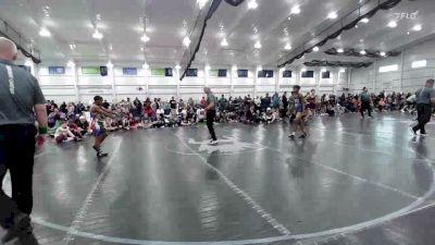 98 lbs Round Robin 2 - Shah Tiggett, Indiana Outlaws - EL vs Josiah Huntley, Hoosiers Mafia - EL