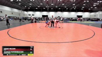 190 lbs Champ. Round 2 - Dannah Matzenbacher, North Point vs Jessie Nelson, Nixa