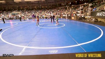 85 lbs Consi Of 16 #2 - Greyson Frieze, Hutchinson vs Connor Chambers, Lancaster Wrestling Club