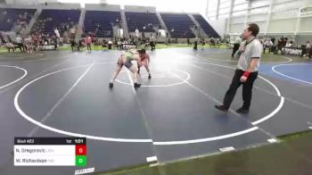 184 lbs Rr Rnd 3 - Noah Gregorovic, Lions WC vs Wyatt Richardson, Tiger Style WC