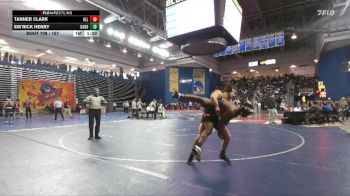 157 lbs Prelim - Em`Rick Henry, Danbury vs Tanner Clark, Kellam