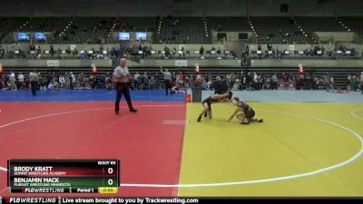 85 lbs Cons. Semi - Brody Kratt, Summit Wrestling Academy vs Benjamin Mack, Pursuit Wrestling Minnesota