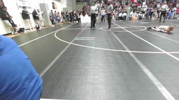 46-49 lbs Rr Rnd 3 - Dilynn Burch, Team Tulsa Wrestling Club vs Elena Carter Lewis, Tiger Trained Wrestling