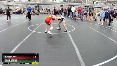 76 lbs Placement (4 Team) - Zayne Young, Revival Uprising Black vs Hudson Judd, Iron Horse