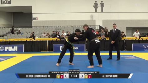 Alek Ryan Ryan vs Hector Luis Mercado Jr 2026 World Master IBJJF Jiu-Jitsu Championship