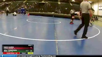 184 lbs Finals (2 Team) - Ben Tonnessen, Adams State vs Zach Hazen, Central Missouri