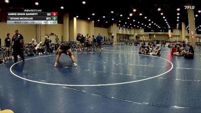 175 lbs 1st Place Match - Ethan Nicholas, Arkansas Regional Training Cen vs James Shaw Garrett, Elevation Wrestling Club