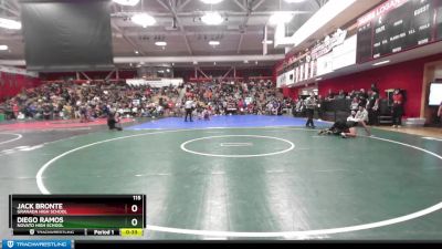 115 lbs Cons. Round 3 - Diego Ramos, Novato High School vs Jack Bronte, Granada High School