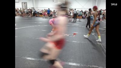 128 lbs Round 2 (4 Team) - Lillian Malloy, Level Up Wrestling Center vs Zuri Mccalpine-ingram, AR-15