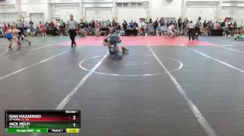 132 lbs Round 1 (10 Team) - Ivan Mazaerigo, GT Alien - 2 vs Nick Melfi, 84 Athletes