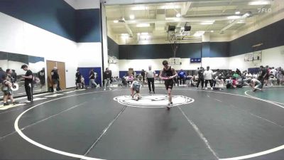 134 lbs Champ. Round 2 - Zander Rogers, Pounders WC vs Ernesto Sanchez, Centennial Corona