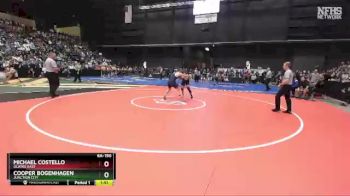 6A-190 lbs Champ. Round 1 - Michael Costello, Olathe East vs Cooper Bogenhagen, Junction City