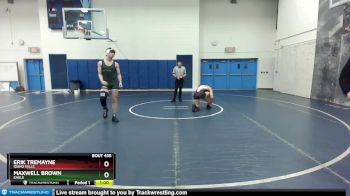 160 lbs Cons. Round 2 - Erik Tremayne, Idaho Falls vs Maxwell Brown, Eagle