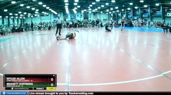 72 lbs Rd# 4- 2:00pm Friday Final Pool - Bennett Hoffberg, Nebraska Elite vs Wyler Allen, Lions Wrestling Academy