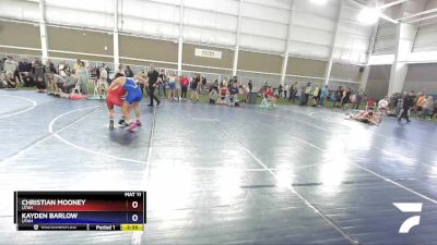 138 lbs Cons. Round 2 - Christian Mooney, Utah vs Kayden Barlow, Utah