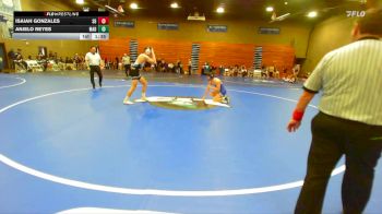 144 lbs Semifinals (4 Team) - Anjelo Reyes, Madera vs Isaiah Gonzales, South Bakersfield