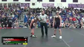 142 lbs Round 1 (6 Team) - Tyler Mitchell, Springboro vs Fox Byerly, Sidney