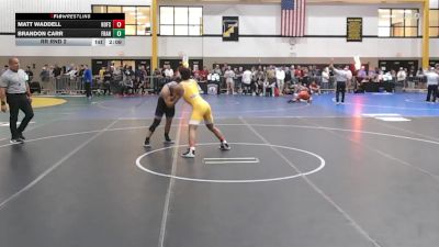 174Blue lbs Rr Rnd 2 - Matt Waddell, Hofstra vs Brandon Carr, Franklin & Marshall