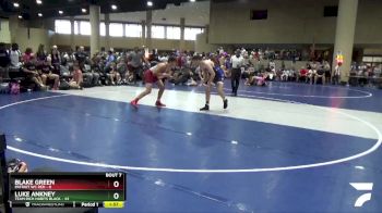 157 lbs Round 3 (6 Team) - Luke Ankney, Team Rich Habits Black vs Blake Green, Patriot WC Red