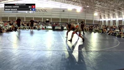 215 lbs Michael Carter, Michigan Red vs Grady Isaacs, Florida