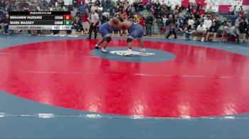 285 lbs Champ. Round 1 - Benjamin Vazquez, North Thurston vs Mark Massey, Sumner