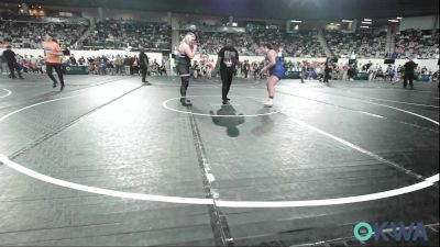 285 lbs Rr Rnd 3 - Andrea Cox, Hennessey Takedown Club vs Madison Derryberry, Viking Wrestling Club