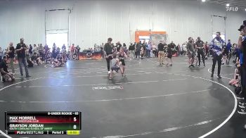 65 lbs Quarterfinal - Henry Rutledge, Liberty Youth Wrestling vs Asa Green, NoWorries Academy