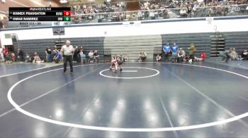 59 lbs Cons. Round 2 - Kinnex Fraughton, Marsh Valley Wrestling Club vs Omar Ramirez, Raft River Wrestling