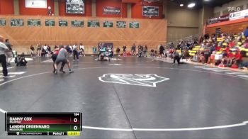 184 lbs Champ. Round 2 - Landen Degennaro, Moorpark vs Danny Cox, Palomar