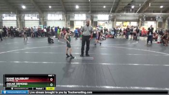 48-52 lbs Semifinal - Kaine Salisbury, Rampage vs Oscar Ormond, Unattached